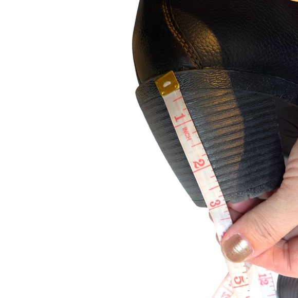 Black Pebble Leather Slip On Shoe Booties - Picture 16 of 16